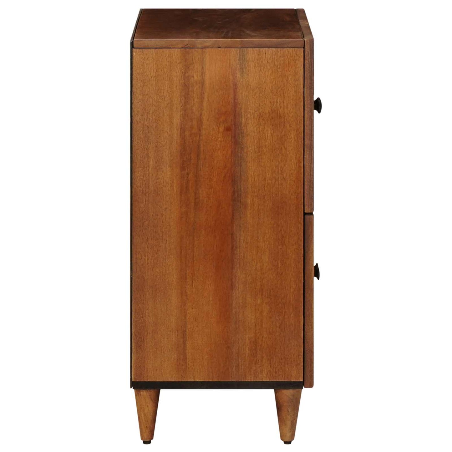 vidaXL Πλαϊνό γραφείο Καρυδιά 60 x 33 x 75 cm Στερεό ξύλο μάνγκο