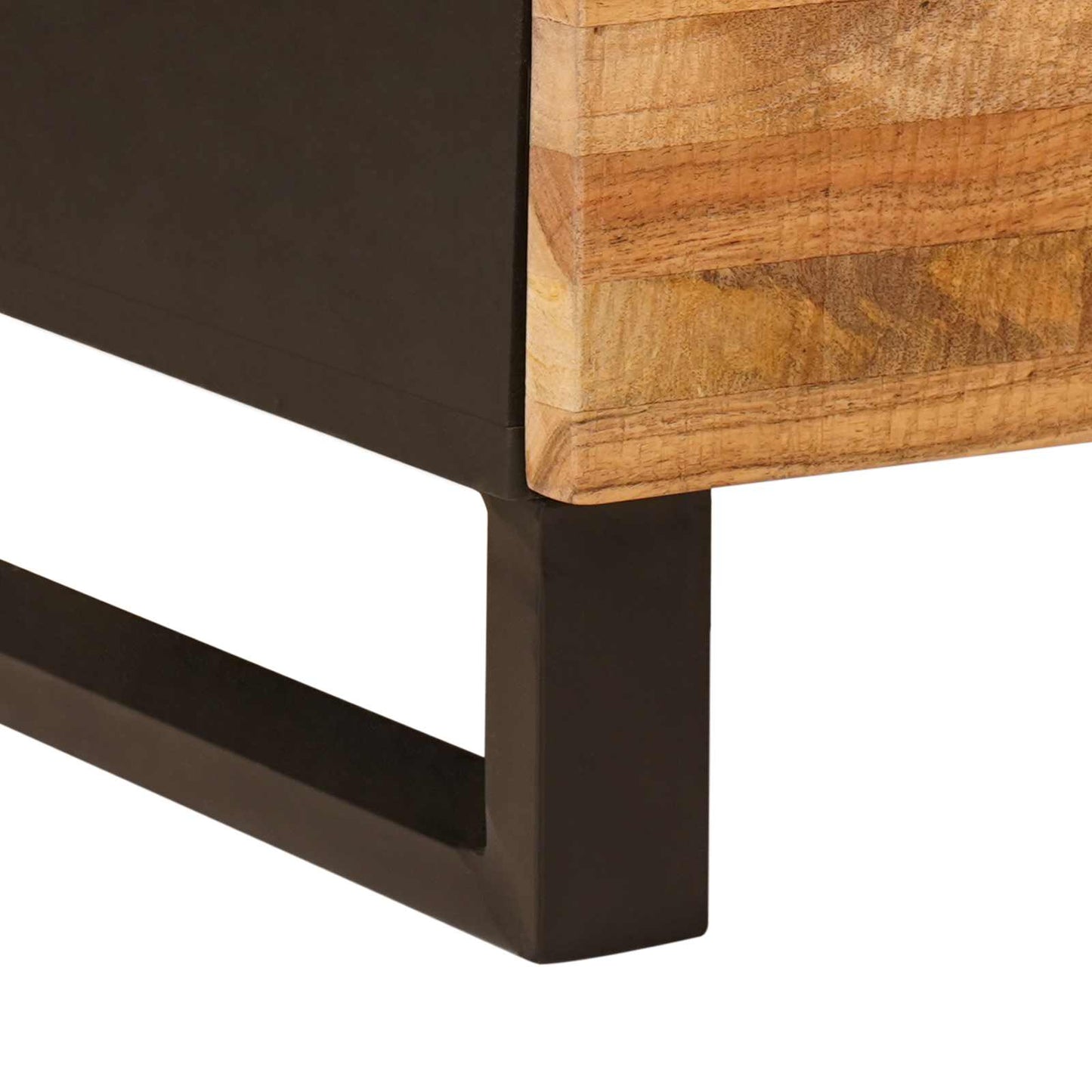 vidaXL Μπουφές Αποθήκευσης Καφέ 60 x 33 x 75 cm Στερεό ξύλο μάνγκο