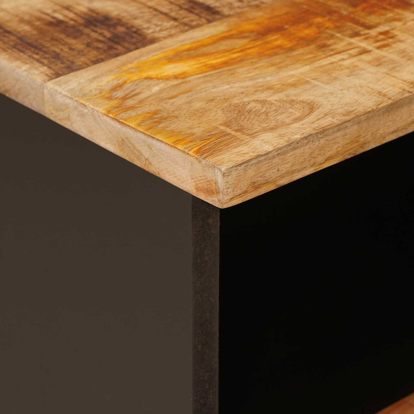 vidaXL Κρεβατοκάμαρα Καφέ 40 x 33 x 46 εκ. Στερεό ξύλο μάνγκο