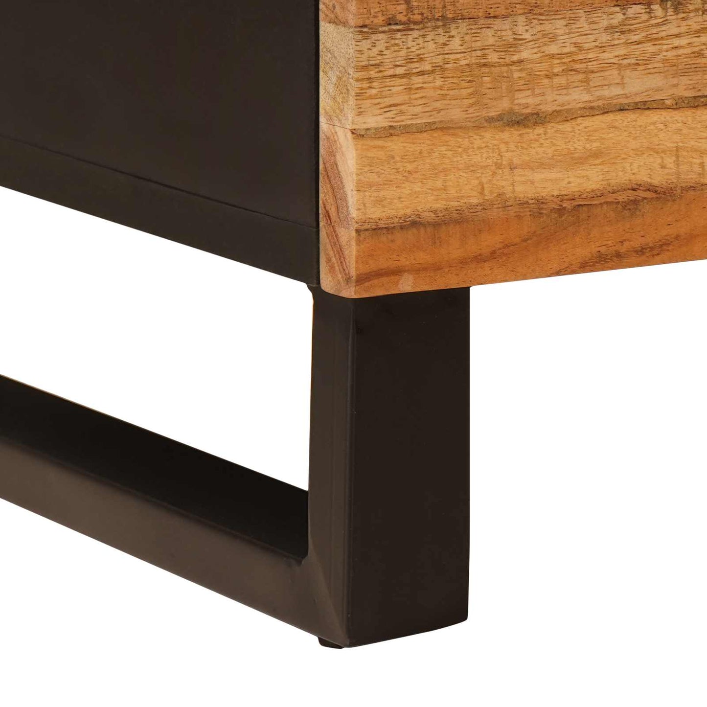 vidaXL Κρεβατοκάμαρα Καφέ 40 x 33 x 46 εκ. Στερεό ξύλο μάνγκο