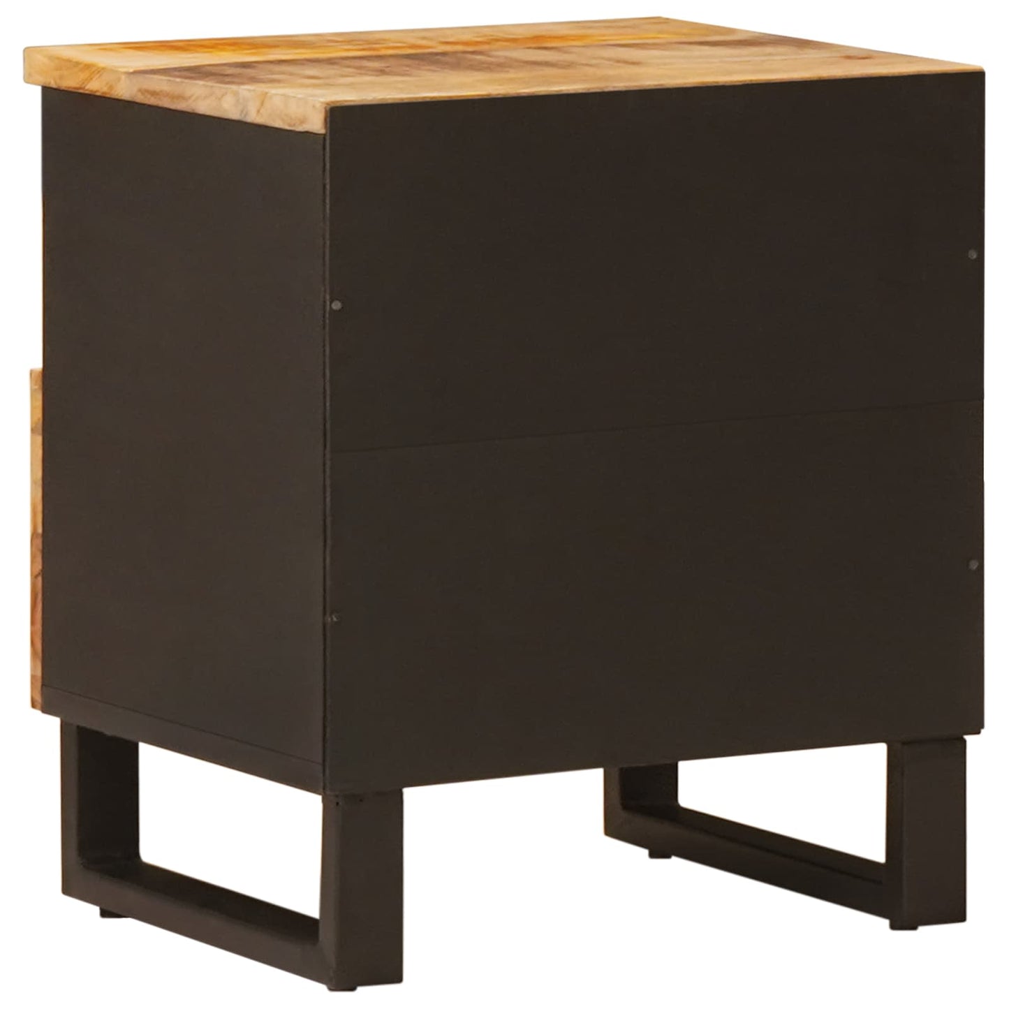 vidaXL Κρεβατοκάμαρα 2 pcs Καφέ 40 x 33 x 46 εκ. Στερεό ξύλο μάνγκο