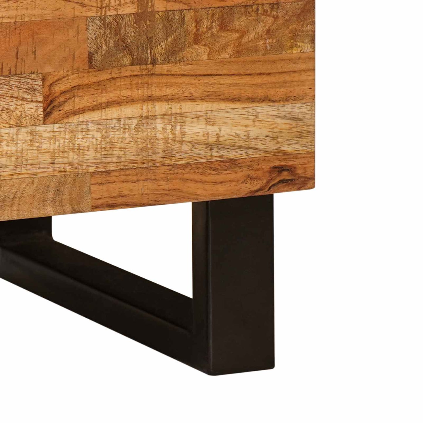 vidaXL Κρεβατοκάμαρα Καφέ 50 x 33 x 62 εκ. Στερεό ξύλο μάνγκο