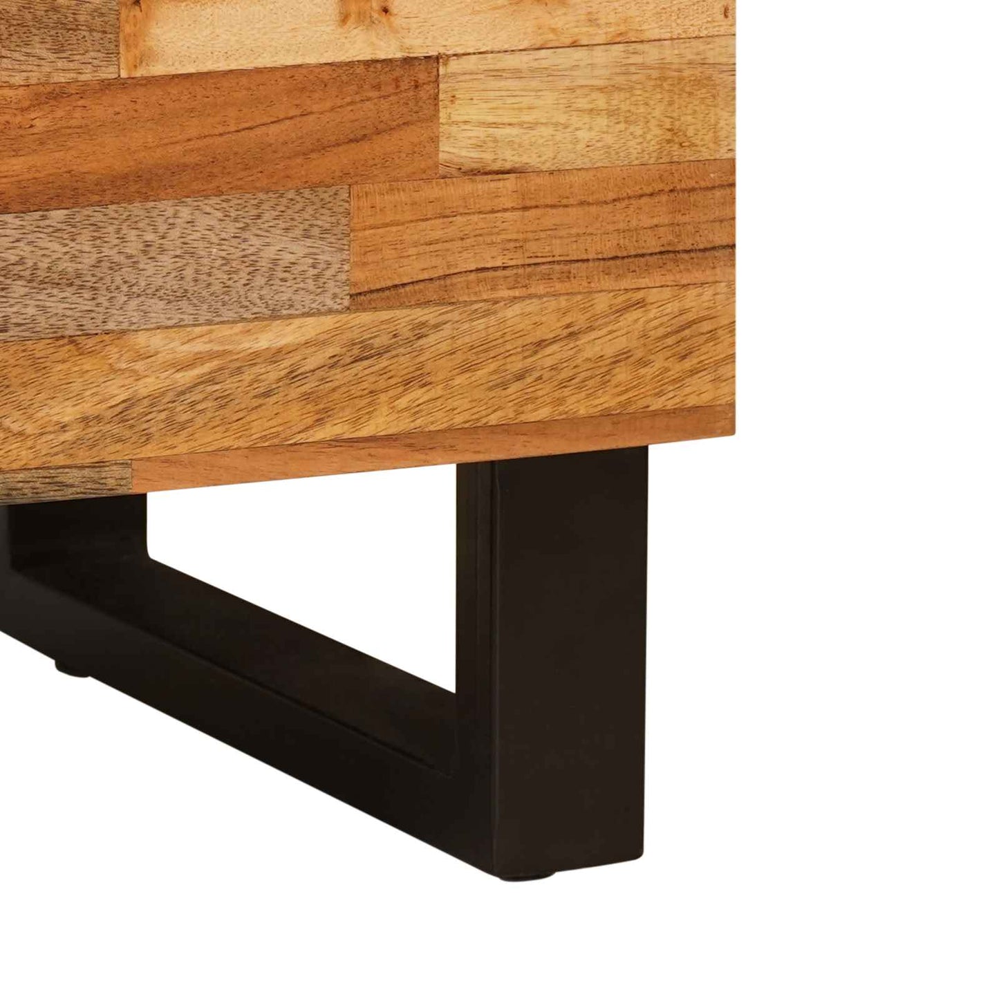 vidaXL Κρεβατοκάμαρα Καφέ 50 x 33 x 60 εκ Στερεό ξύλο μάνγκο