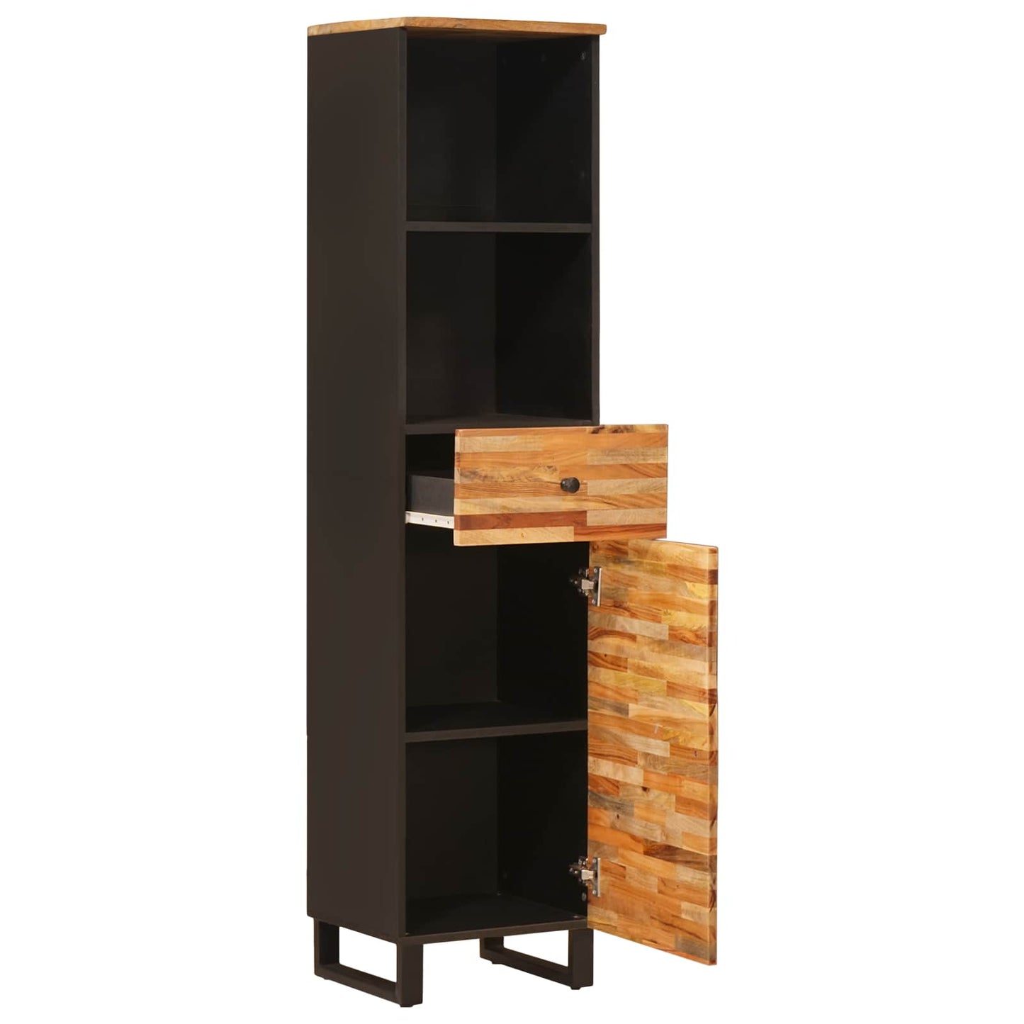 vidaXL Ντουλάπι Μπάνιου με συρτάρι Artisan Oak 38 x 33 x 160 εκ.