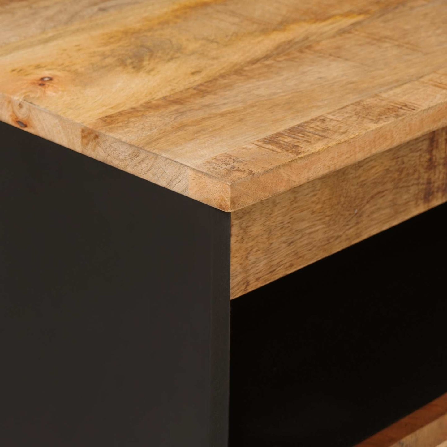 vidaXL Βοηθητικό ντουλάπι Καφέ 60 x 33 x 75 cm Στερεό ξύλο μάνγκο