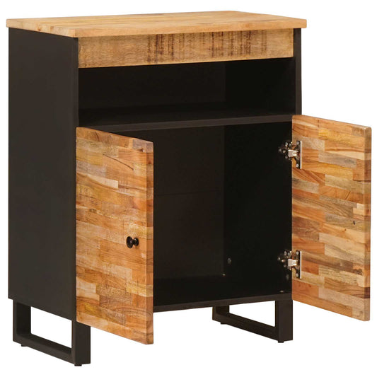 vidaXL Βοηθητικό ντουλάπι Καφέ 60 x 33 x 75 cm Στερεό ξύλο μάνγκο