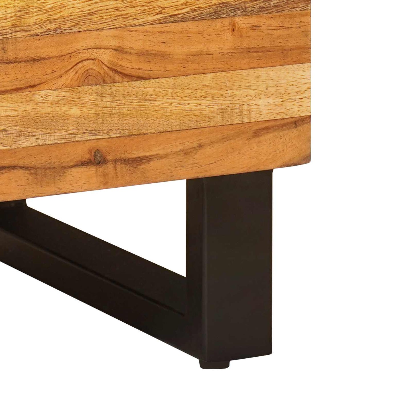 vidaXL Βοηθητικό ντουλάπι Καφέ 60 x 33 x 75 cm Στερεό ξύλο μάνγκο
