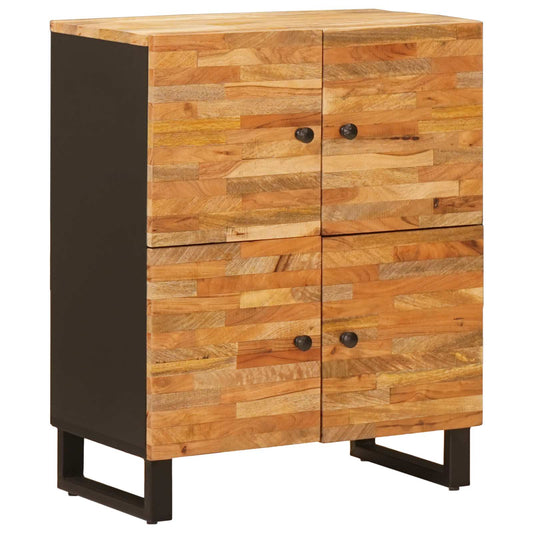 vidaXL Βοηθητικό ντουλάπι Καφέ 60 x 33 x 75 cm Στερεό ξύλο μάνγκο
