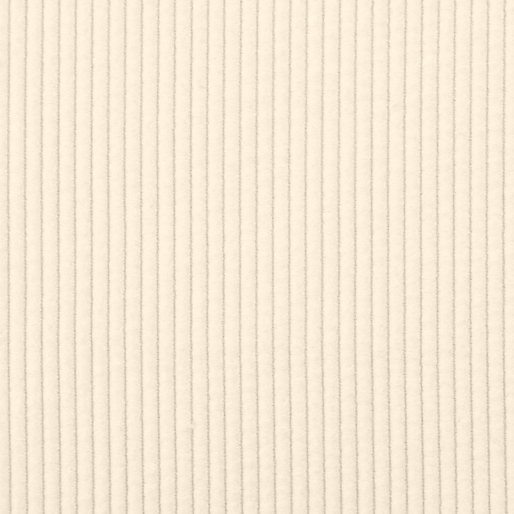 vidaXL Καναπές-καρέκλα με μπράτσα Κρεμ 54 εκ. Κορδόνι ύφασμα