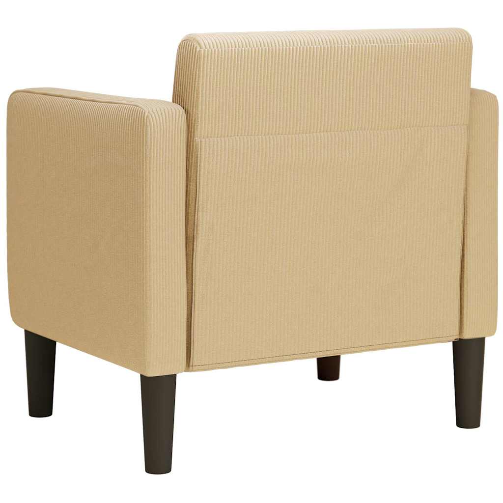 vidaXL Καναπές-καρέκλα με μπράτσα Πρασινογκρί 54 εκ.