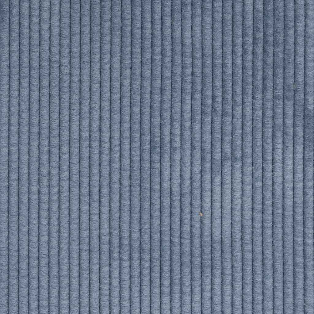vidaXL Καναπές Loveseat Μπλε 109 εκ. ύφασμα Corduroy