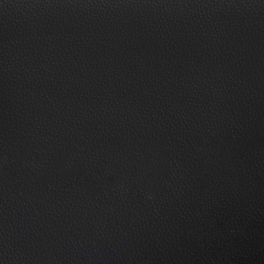 vidaXL Καναπές-καρέκλα με μπράτσα Μαύρο 54 cm Faux Leather