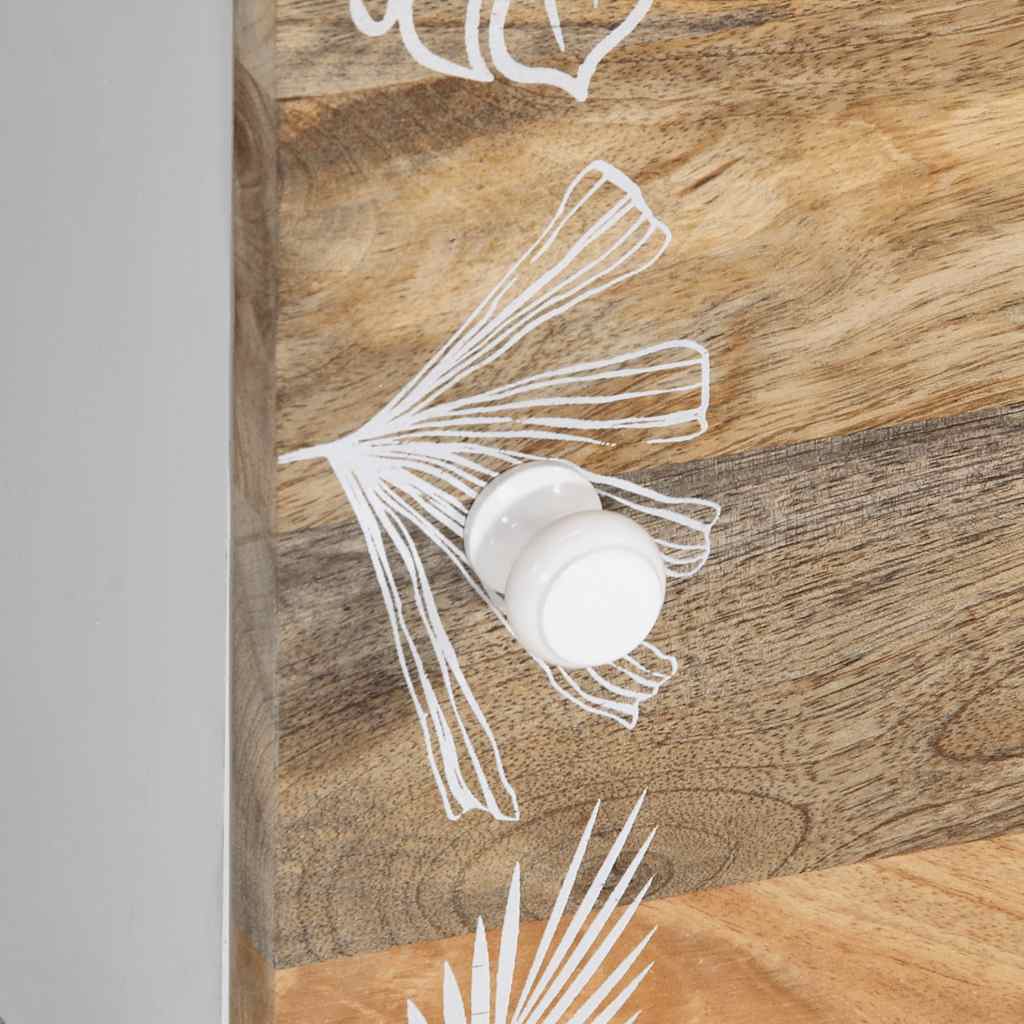 vidaXL Τραπεζάκι Σαλονιού 80 x 50 x 40 εκ. από Μασίφ Ξύλο Μάνγκο