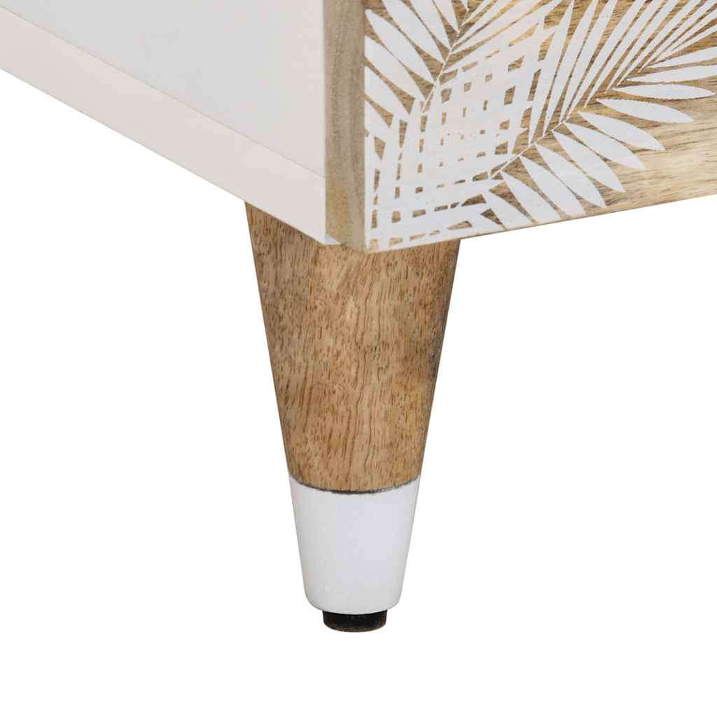 vidaXL Τραπεζάκι Σαλονιού 80 x 50 x 40 εκ. από Μασίφ Ξύλο Μάνγκο