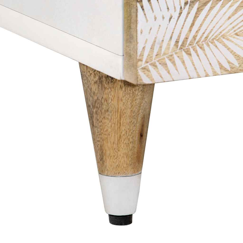 vidaXL Τραπεζάκι Σαλονιού 80 x 54 x 40 εκ. από Μασίφ Ξύλο Μάνγκο