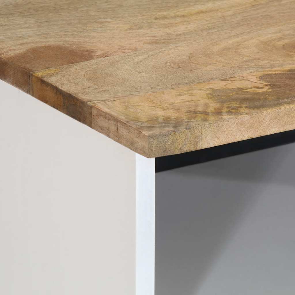 ντουλάπι τηλεόρασης vidaXL 100x33,5x46 cm μασίφ ξύλο Mango
