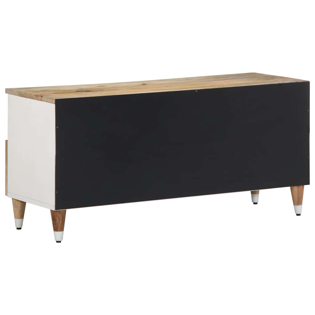 ντουλάπι τηλεόρασης vidaXL 100x33,5x46 cm μασίφ ξύλο Mango