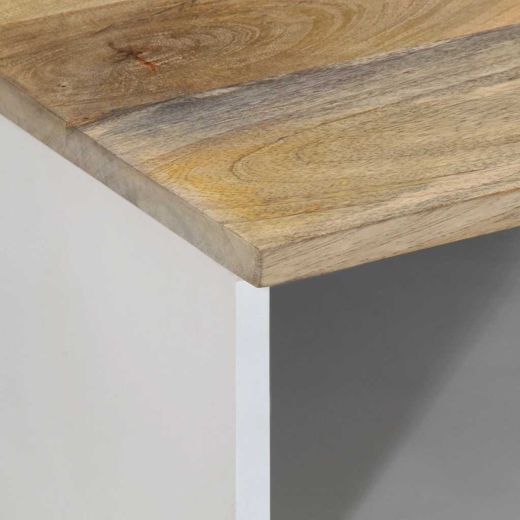 ντουλάπι τηλεόρασης vidaXL 100x33,5x46 cm μασίφ ξύλο Mango
