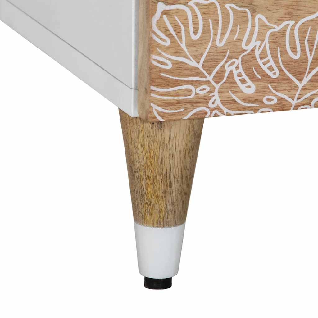 ντουλάπι τηλεόρασης vidaXL 100x33,5x46 cm μασίφ ξύλο Mango