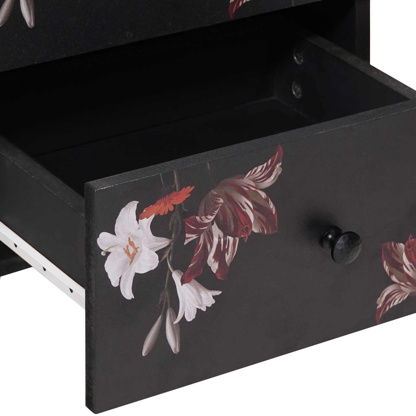 vidaXL Κομοδίνο 2 pcs Καφέ 40 x 33,5 x 46 εκ Στερεό ξύλο μάνγκο