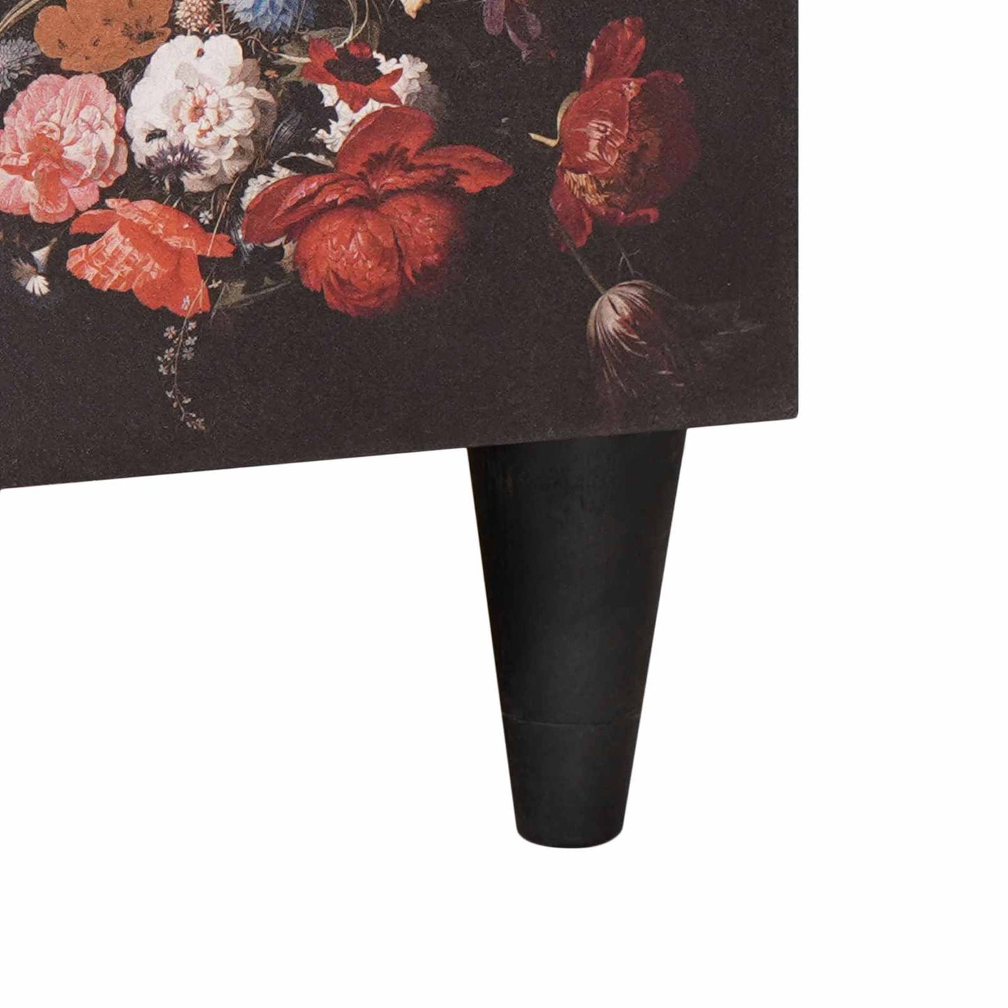 vidaXL Τραπεζάκι σαλονιού Πολύχρωμο 80 x 50 x 40 cm Στερεό ξύλο μάνγκο