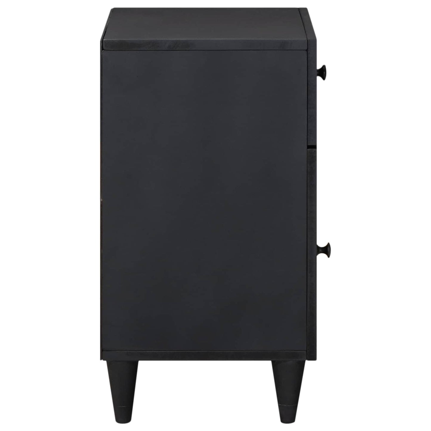 vidaXL Κομοδίνο Πολύχρωμο 50 x 33 x 60 εκ Στερεό ξύλο μάνγκο