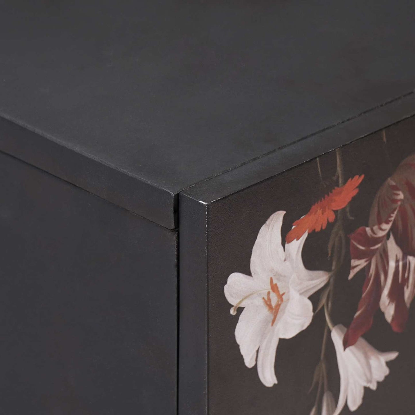 vidaXL Κομοδίνο Πολύχρωμο 50 x 33 x 60 εκ Στερεό ξύλο μάνγκο