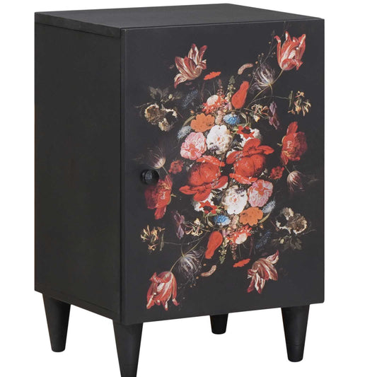 vidaXL Ντουλάπι Μπάνιου με αποθήκευση Πολύχρωμο 38 x 33,5 x 58 εκ.