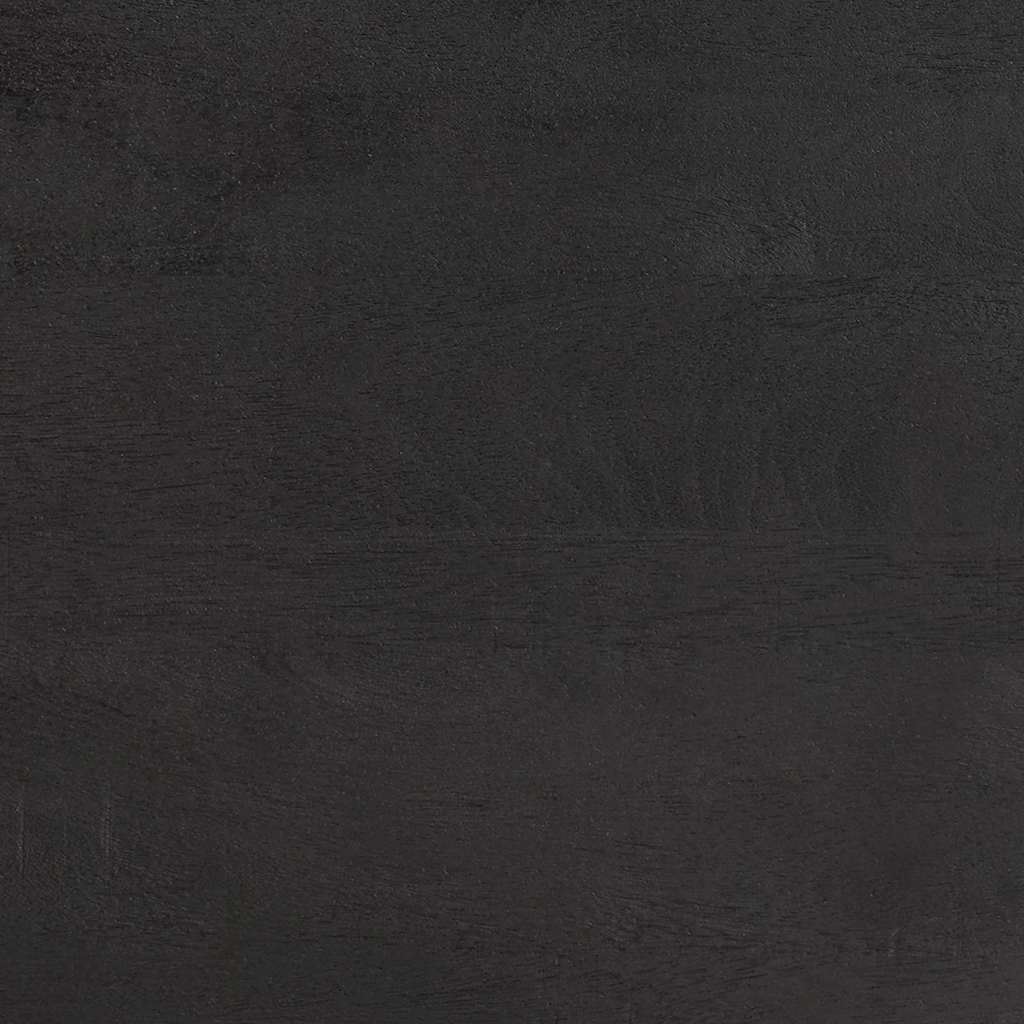 vidaXL Τραπεζάκι σαλονιού Μαύρο 100 x 54 x 40 εκ Στερεό ξύλο μάνγκο