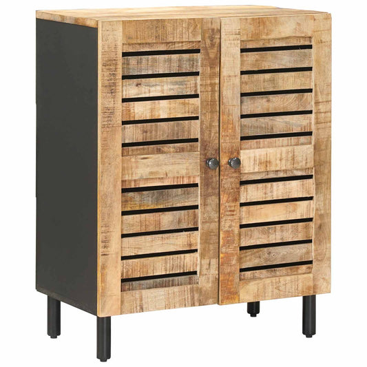 vidaXL Ντουλάπες Αποθήκευσης 60 x 33 x 75 cm Στερεό ξύλο μάνγκο Φυσικό