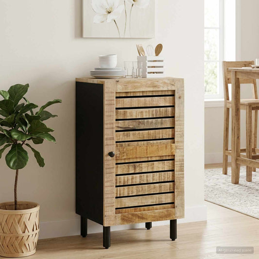 vidaXL Ντουλάπι αποθήκευσης Φυσικό 40 x 33 x 75 εκ. Στερεό ξύλο μάνγκο