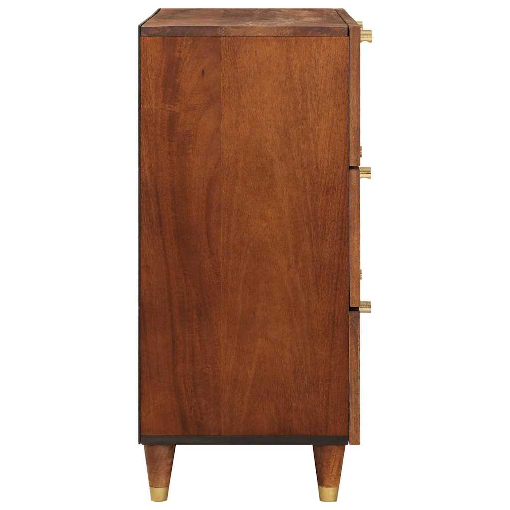 vidaXL Πλαϊνό γραφείο Καφέ 60 x 33 x 75 cm Στερεό ξύλο μάνγκο