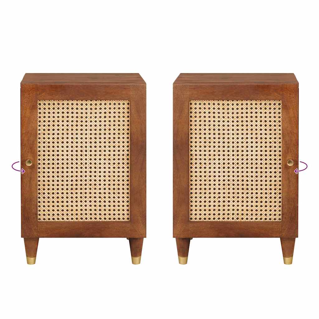 vidaXL Ντουλάπι Μπάνιου με ράφι με πόρτα Καστανό 38 x 33.5 x 58 εκ.