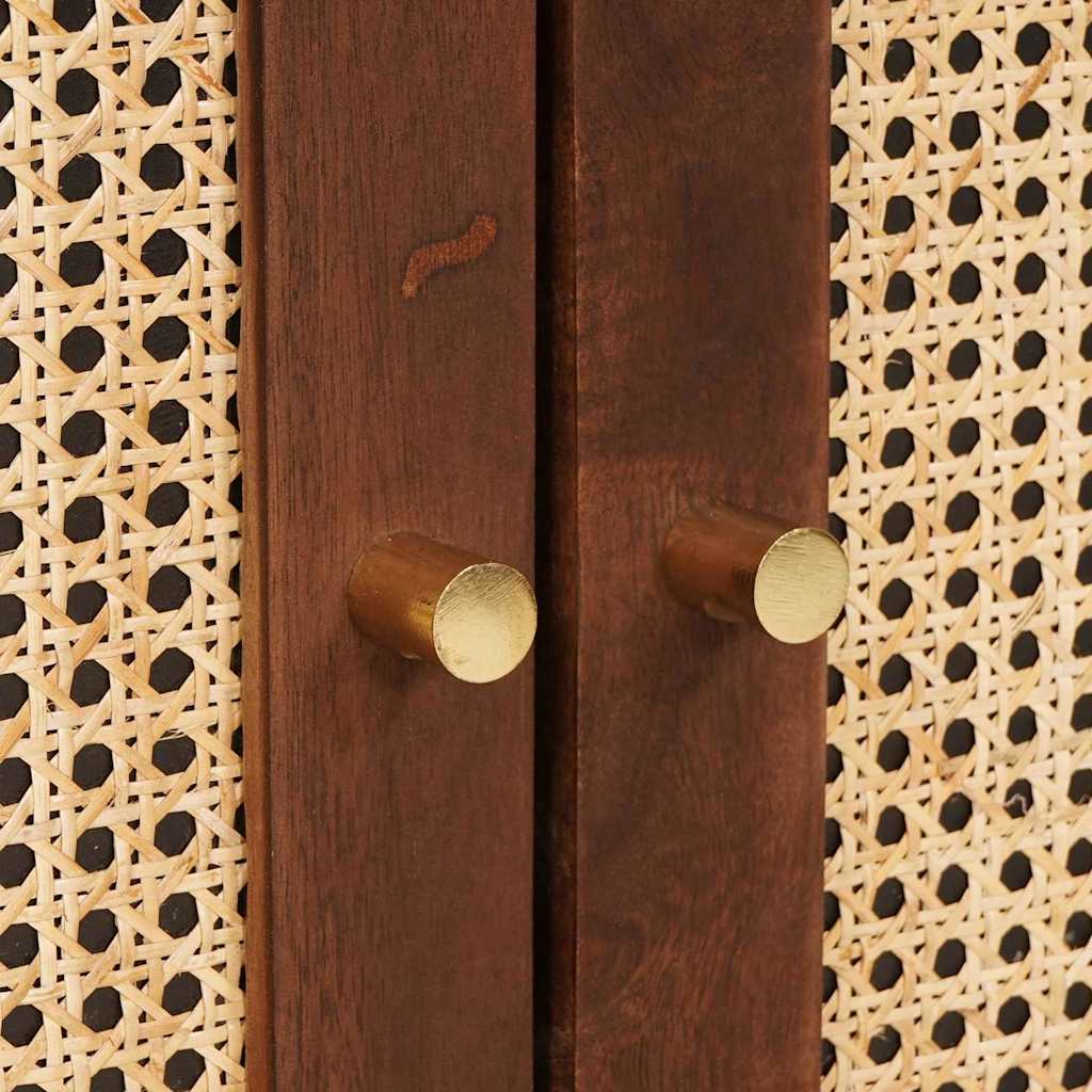 vidaXL Ντουλάπες & ράφια αποθήκευσης μέσων Καφέ 60 x 33.5 x 75 εκ.