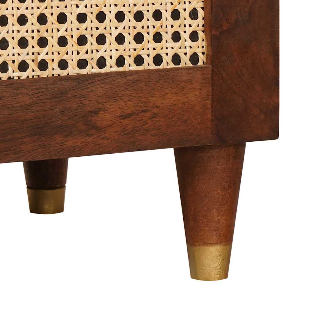 vidaXL Ντουλάπες & ράφια αποθήκευσης μέσων Καφέ 90 x 33.5 x 75 εκ