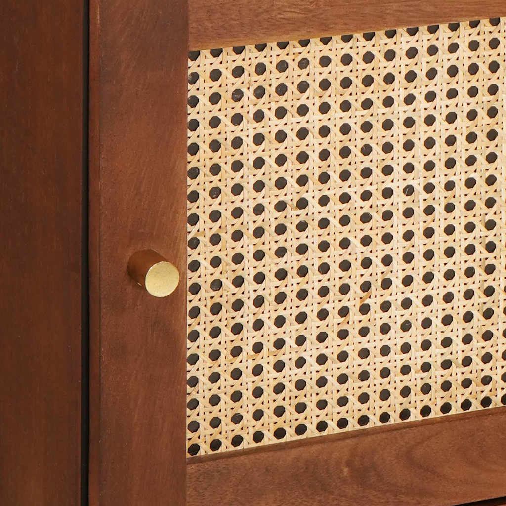 vidaXL Ψηλή Πολυθρόνα Καφέ 40 x 33.5 x 110 εκ