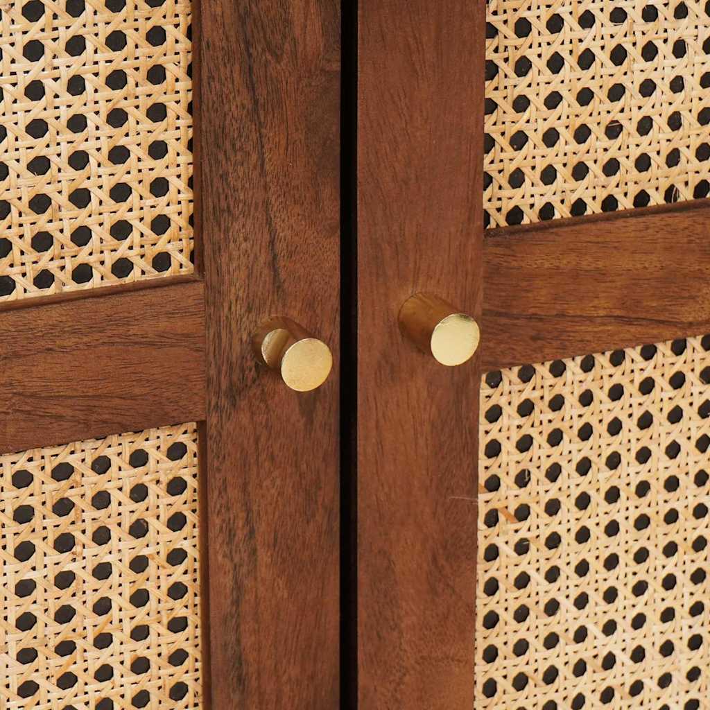 vidaXL Ντουλάπες & ράφια αποθήκευσης μέσων Καφέ 60 x 33.5 x 100 εκ.