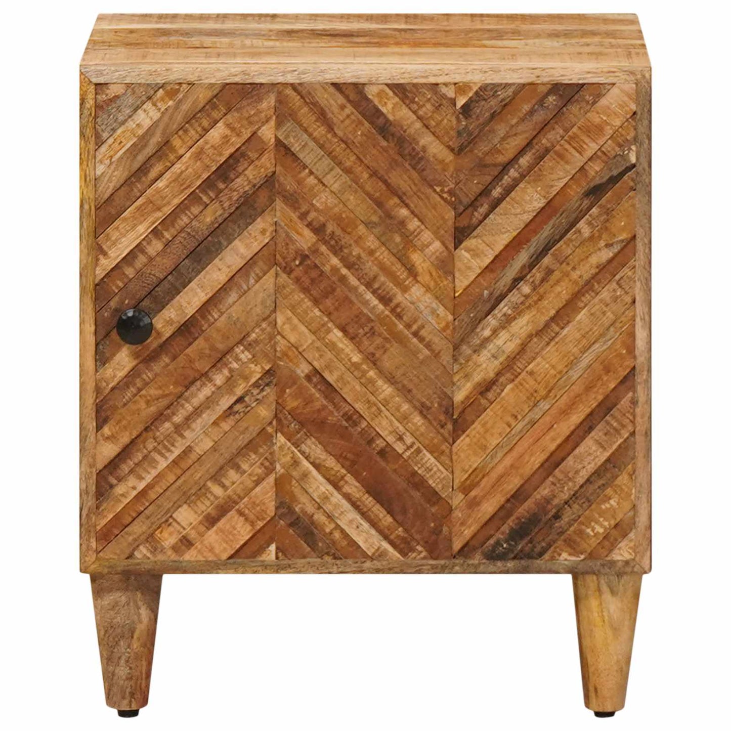 vidaXL Κομοδίνο Καφέ 40 x 33,5 x 46 εκ Στερεό ξύλο μάνγκο