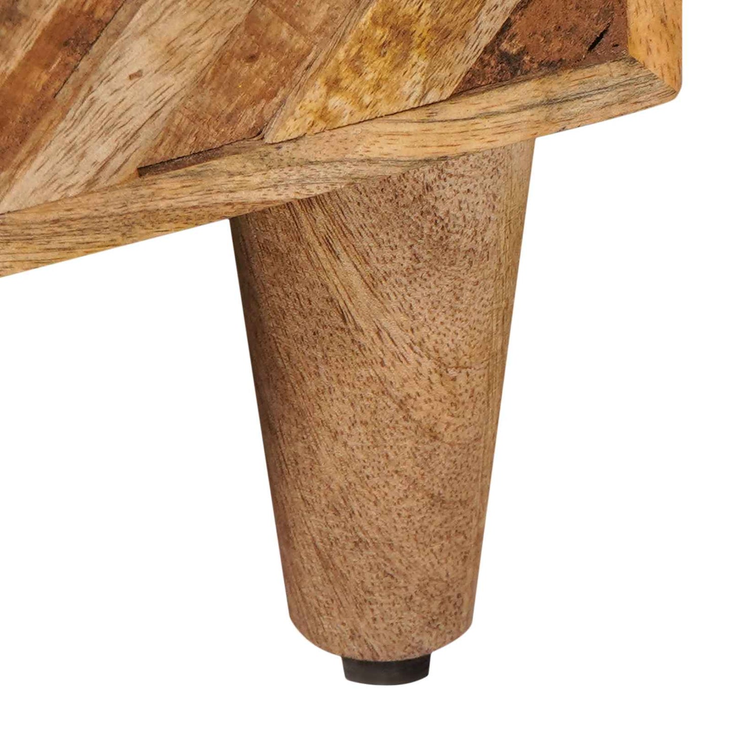 vidaXL Κομοδίνο 2 τμχ. Καφέ 50 x 33 x 60 εκ Στερεό ξύλο μάνγκο