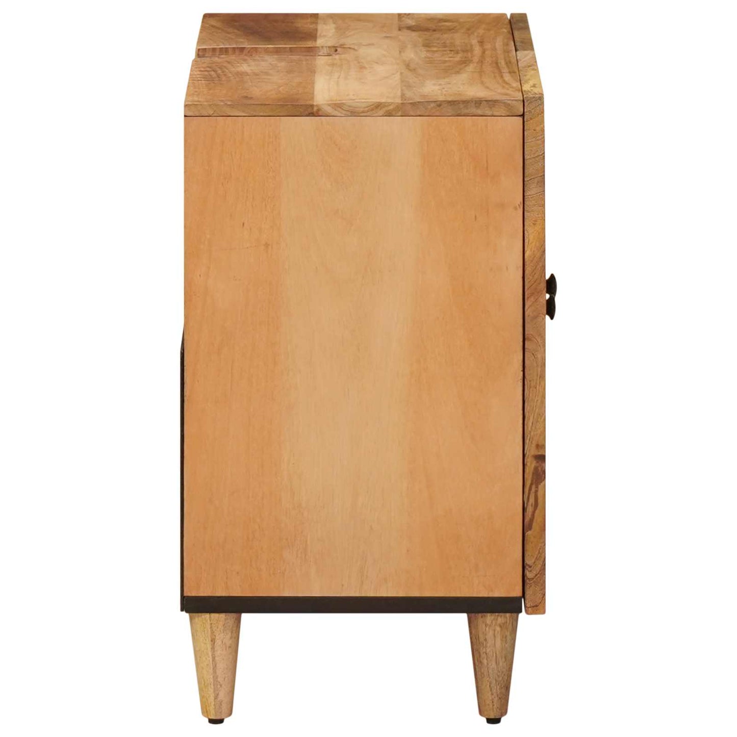 vidaXL Ντουλάπι νιπτήρα Καφέ 62 x 33 x 58 εκ. Στερεό ξύλο μάνγκο