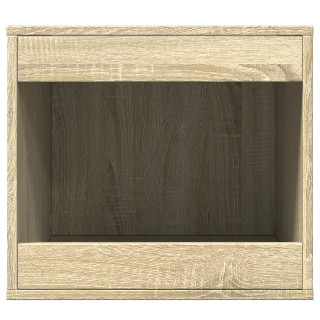 vidaXL Τουαλέτα Γάτας Περίφραξη Sonoma Δρυς 47x59x42εκ Επεξεργασμ Ξύλο