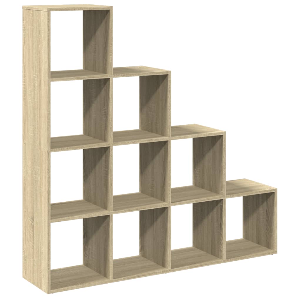 vidaXL Βιβλιοθήκη/Διαχωριστικό Χώρου 4 Επ. 131,5x29x131,5 εκ. Επ. Ξύλο