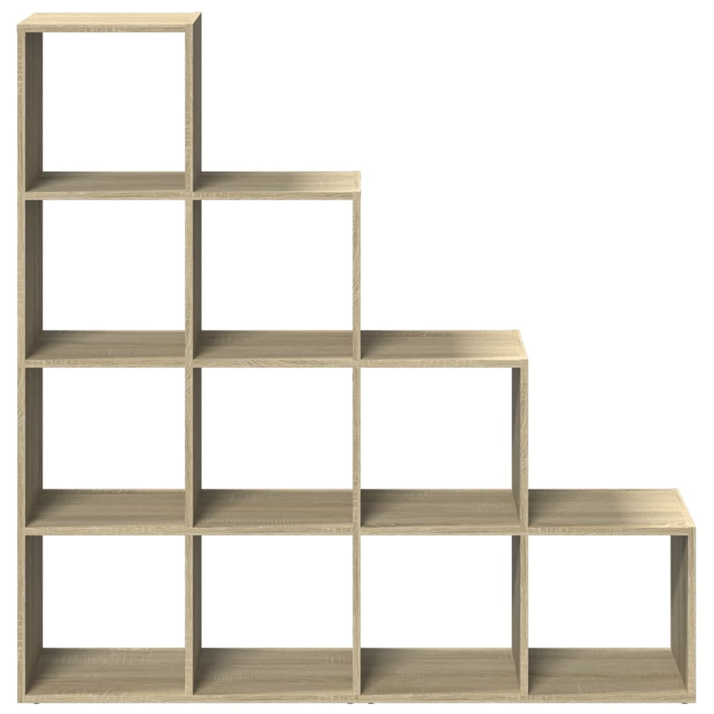 vidaXL Βιβλιοθήκη/Διαχωριστικό Χώρου 4 Επ. 131,5x29x131,5 εκ. Επ. Ξύλο