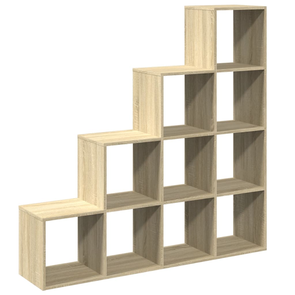 vidaXL Βιβλιοθήκη/Διαχωριστικό Χώρου 4 Επ. 131,5x29x131,5 εκ. Επ. Ξύλο