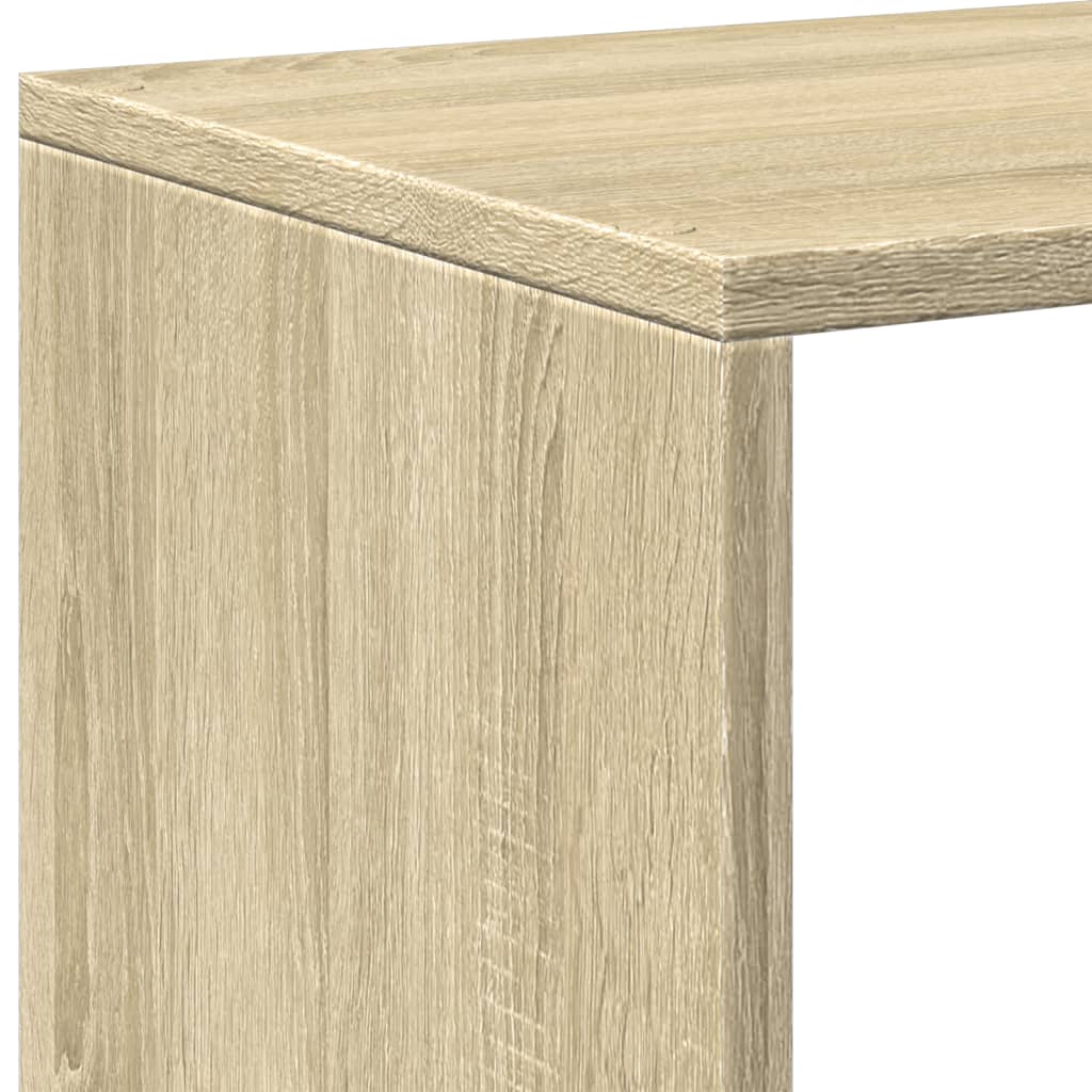 vidaXL Βιβλιοθήκη/Διαχωριστικό Χώρου 4 Επ. 131,5x29x131,5 εκ. Επ. Ξύλο