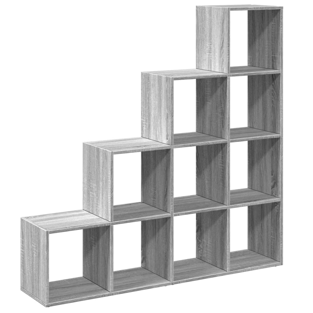 vidaXL Βιβλιοθήκη/Διαχωριστικό Χώρου 4 Επ. 131,5x29x131,5 εκ. Επ. Ξύλο
