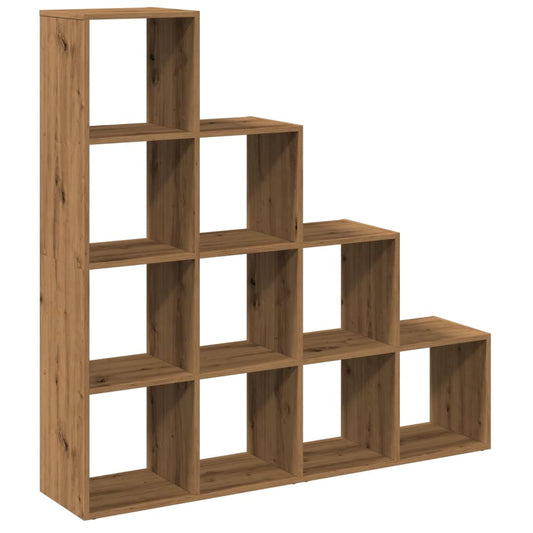 vidaXL Βιβλιοθήκη/Διαχωριστικό Χώρου 4 Επ. 131,5x29x131,5 εκ. Επ. Ξύλο