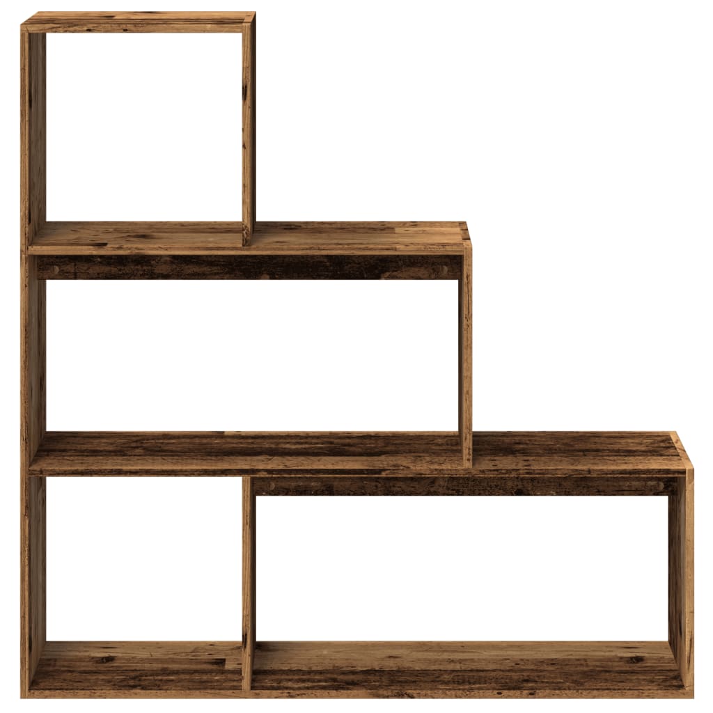vidaXL Βιβλιοθήκη/Διαχωριστικό Χώρου 3 Επ. 123x29x123 εκ. Επ. Ξύλο