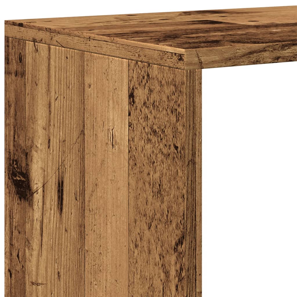 vidaXL Βιβλιοθήκη/Διαχωριστικό Χώρου 3 Επ. 123x29x123 εκ. Επ. Ξύλο
