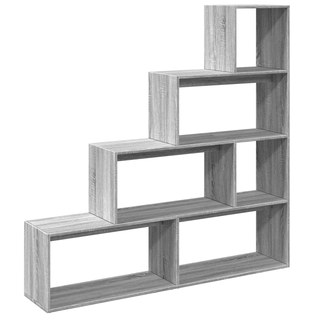 vidaXL Βιβλιοθήκη/Διαχωριστικό Χώρου 4 Επ. 143,5x29x143,5 εκ. Επ. Ξύλο